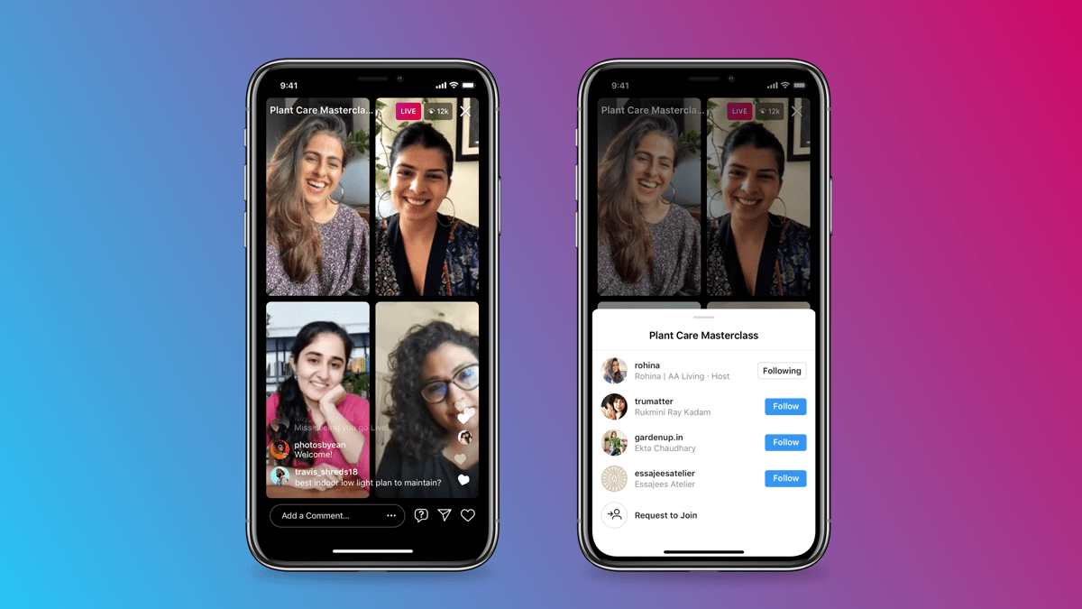 Instagram Live Rooms: what is it and how does it work