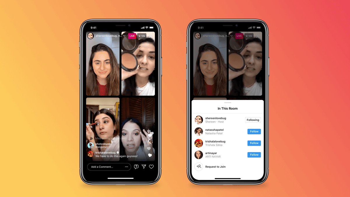 Instagram Live Rooms: what is it and how does it work