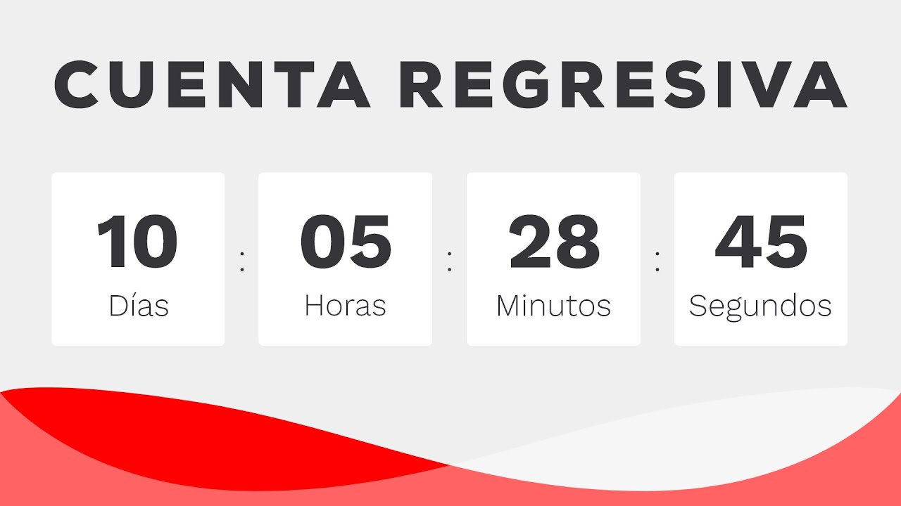 cuenta regresiva